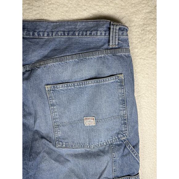 Levis Carpenter Jeans Mens 44x30 Blue Baggy Loose Straight Vintage Y2k 2007 - Picture 16 of 16